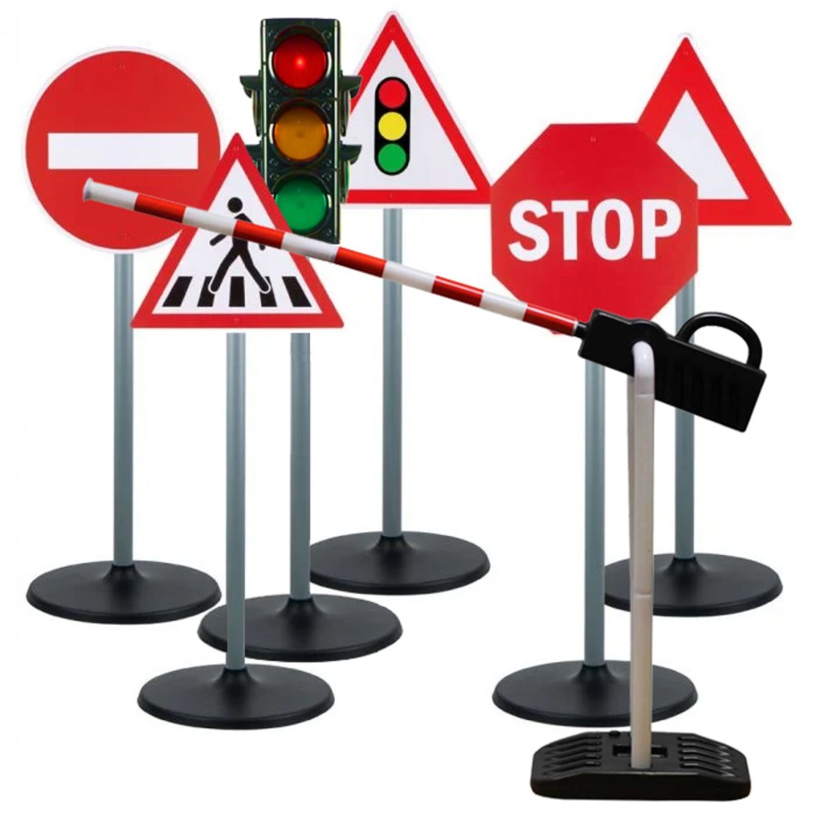 Role-Play Talking Turtle | Road Safety Traffic Signs, Traffic Light & Parking Barrier Set.