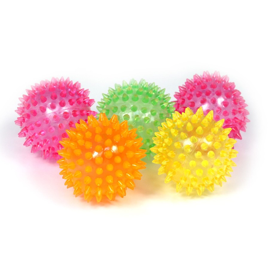 Loose Parts Talking Turtle | Set Of 5 Sensory Uv Soft Spikey Balls