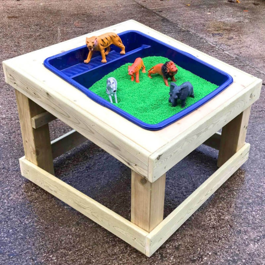 Outdoors Talking Turtle | Outdoor Wooden Sand & Water Table