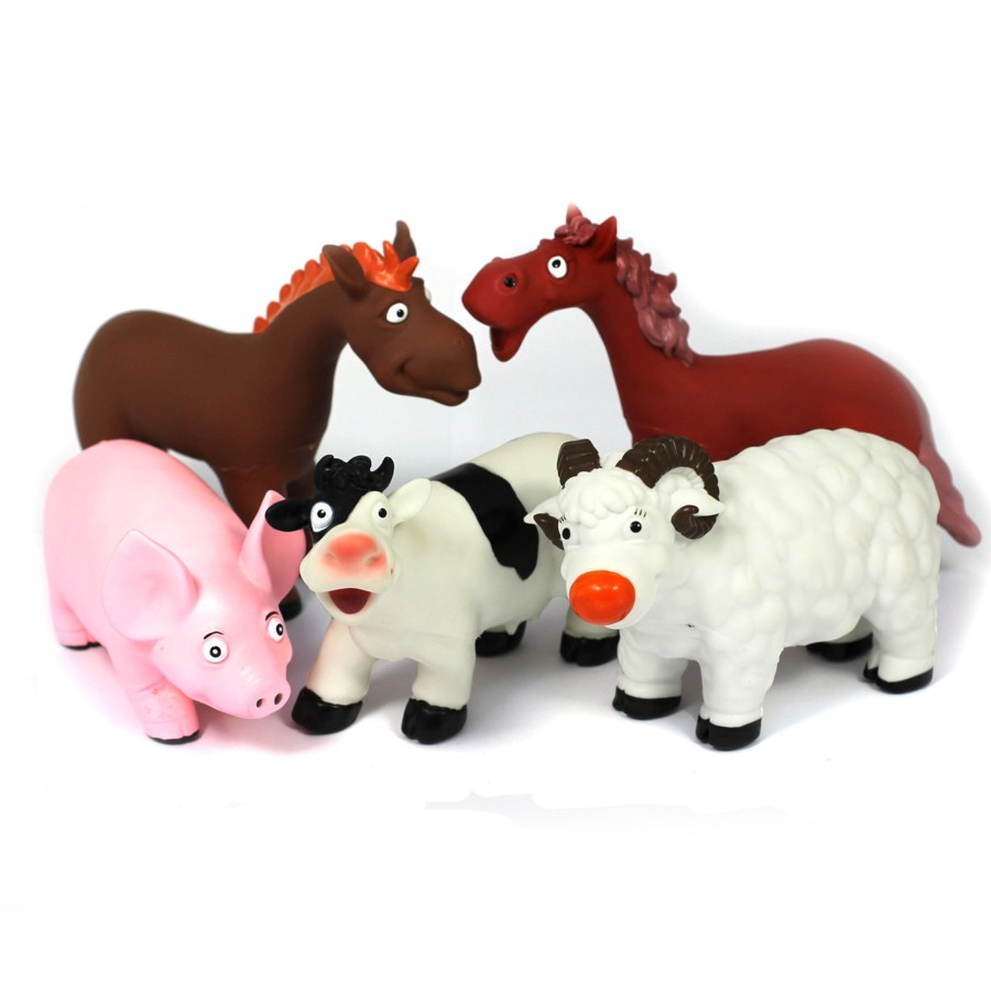 Small World Talking Turtle | Small World Cartoon Farm Animals- 5Pcs