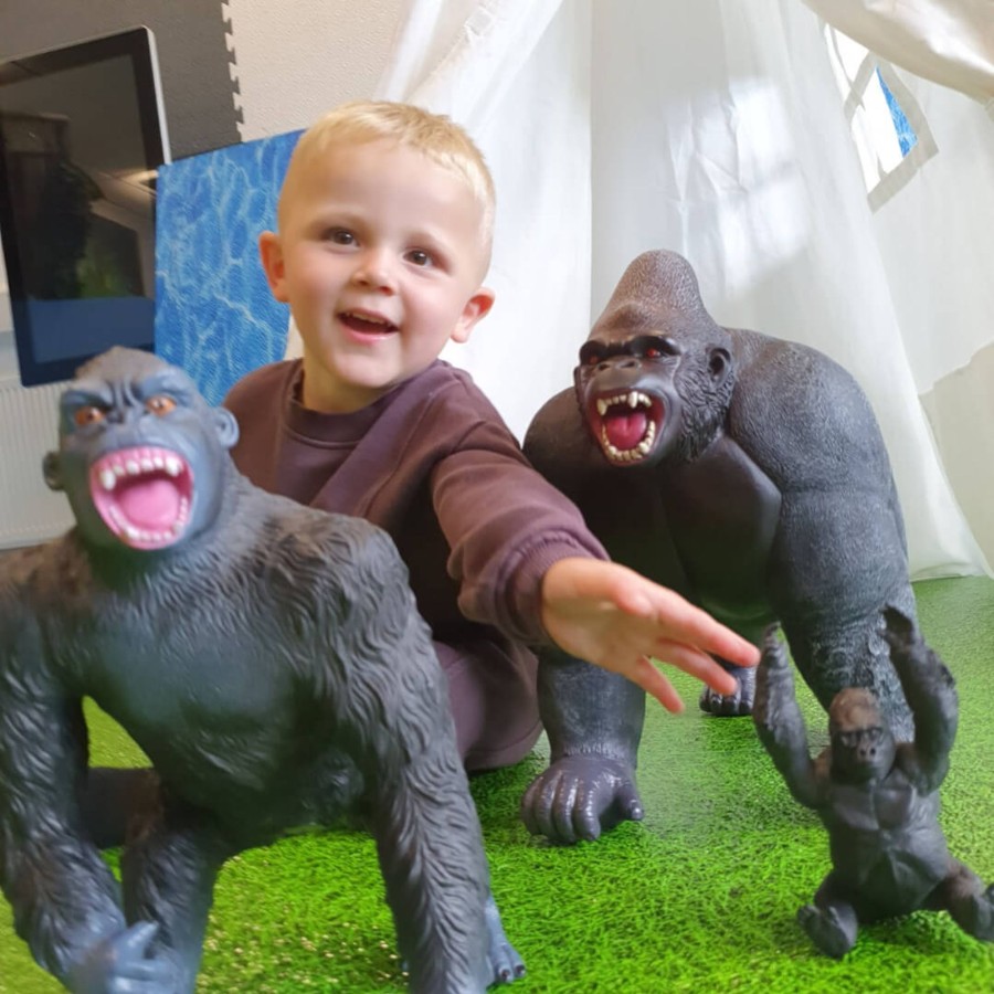 Jumbo Animals Talking Turtle | Toy Gorilla Family Of 3