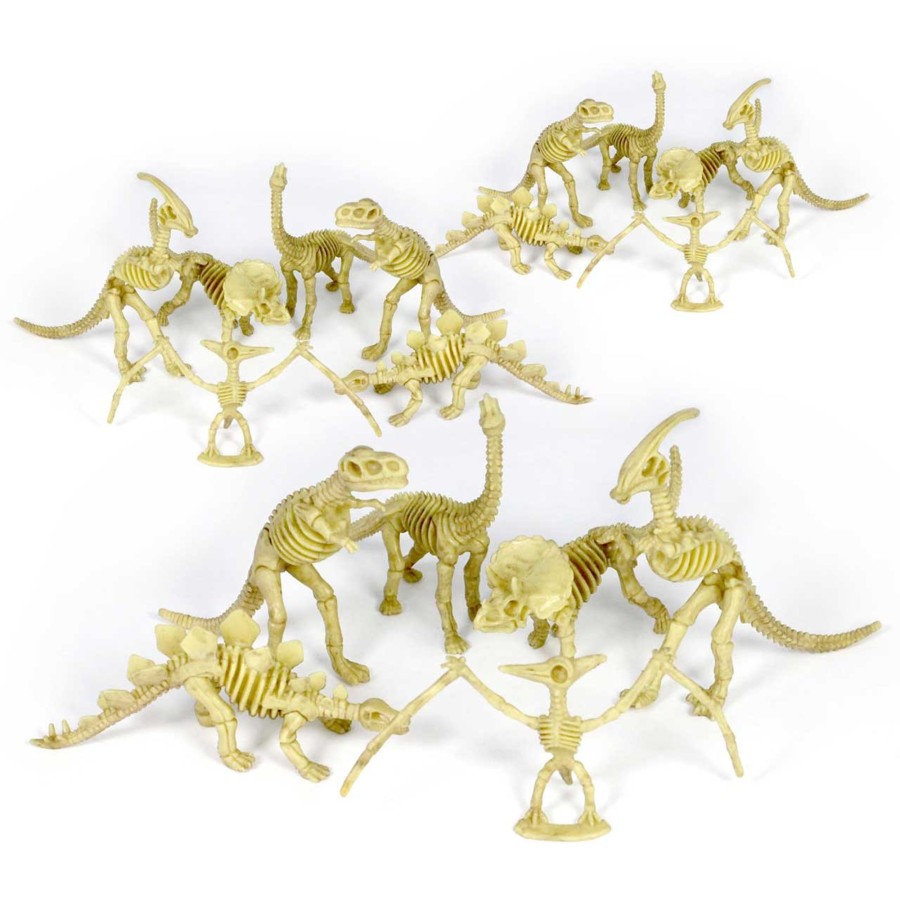 Small World Talking Turtle | 18-Piece Toy Dinosaur Skeleton Bones Set For Hands-On Learning & Adventure