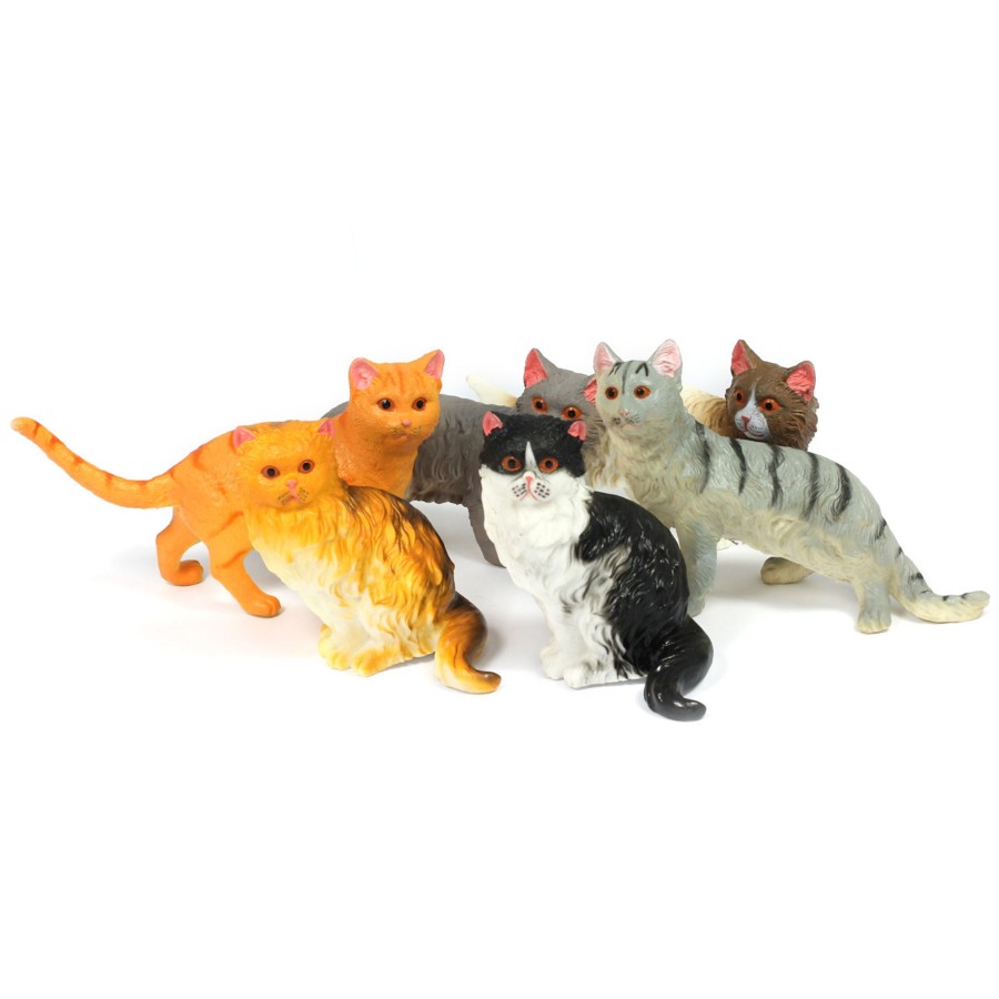 Jumbo Animals Talking Turtle | Large Soft Feel Cat Bundle. 6Pcs.