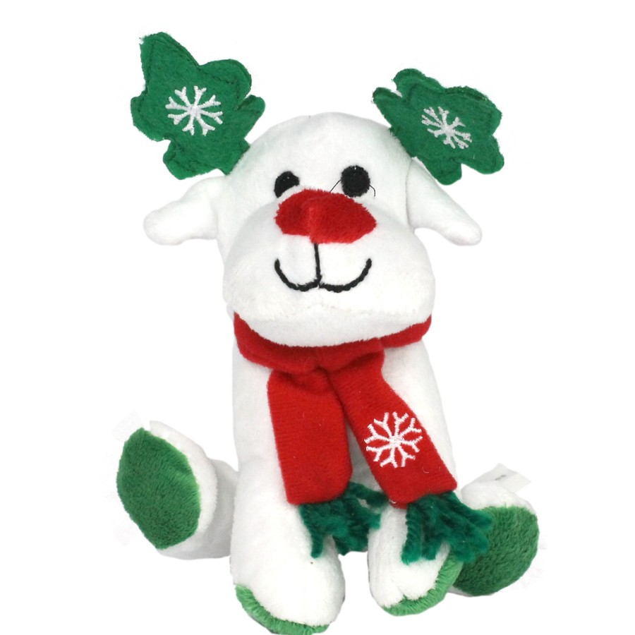 Small World Talking Turtle | 6 Inch Festive Friends Plush Reindeer