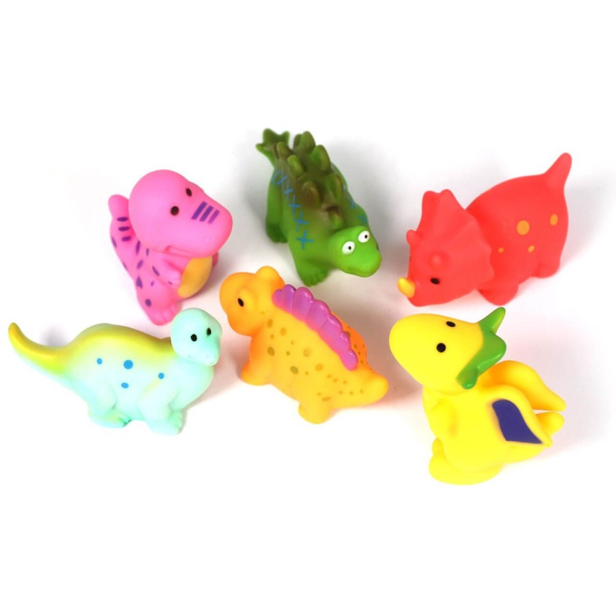 Messy Play Talking Turtle | 12Pc Dinosaur Bath Toy Squirters