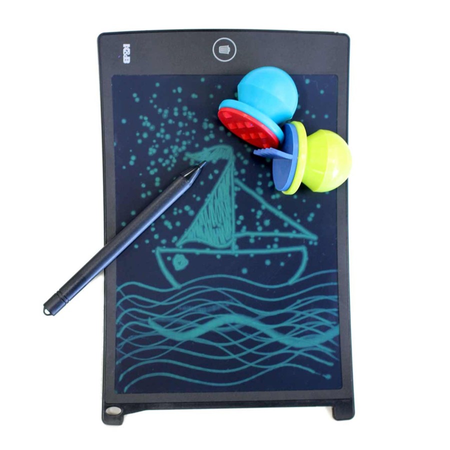 Arts & Crafts Talking Turtle | Childrens Lcd Drawing & Writing Tablet For Creative Learning & Development