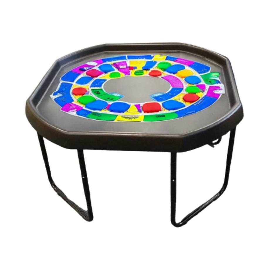 Messy Play Talking Turtle | Black Tuff Tray And Stand - Height Adjustable