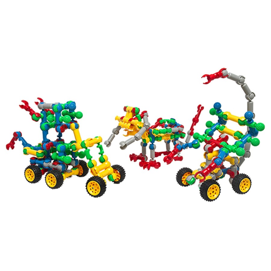 Construction Talking Turtle | 160Pc Vehicle Parts Construction Set