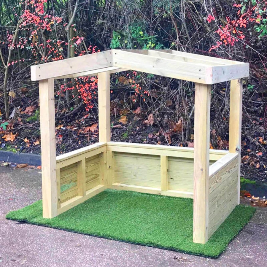 Outdoors Talking Turtle | Outdoor Wooden Small Play Den