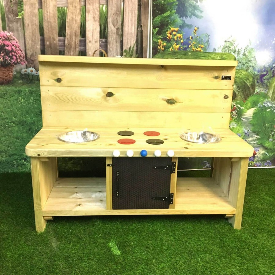 Outdoors Talking Turtle | Outdoor Wooden Mud Kitchen - Windsor