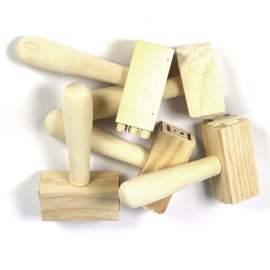 Arts & Crafts Talking Turtle | Wooden Pattern Hammers Set Of 5