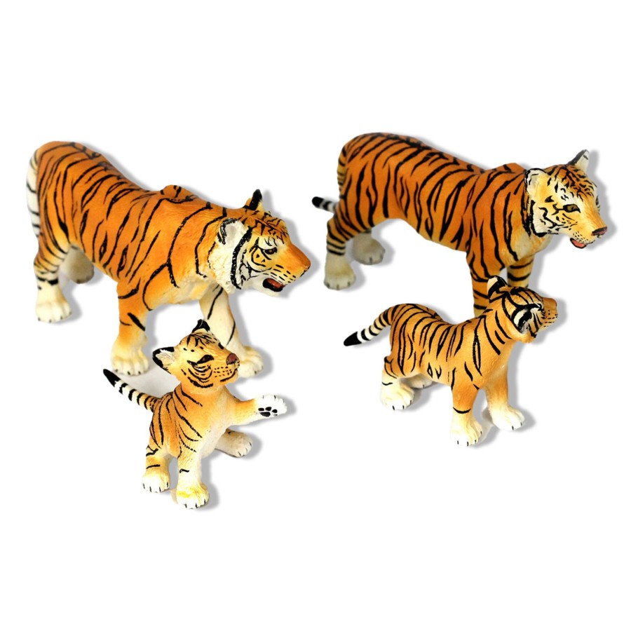 Small World Talking Turtle | Small World Tiger Family 4Pc