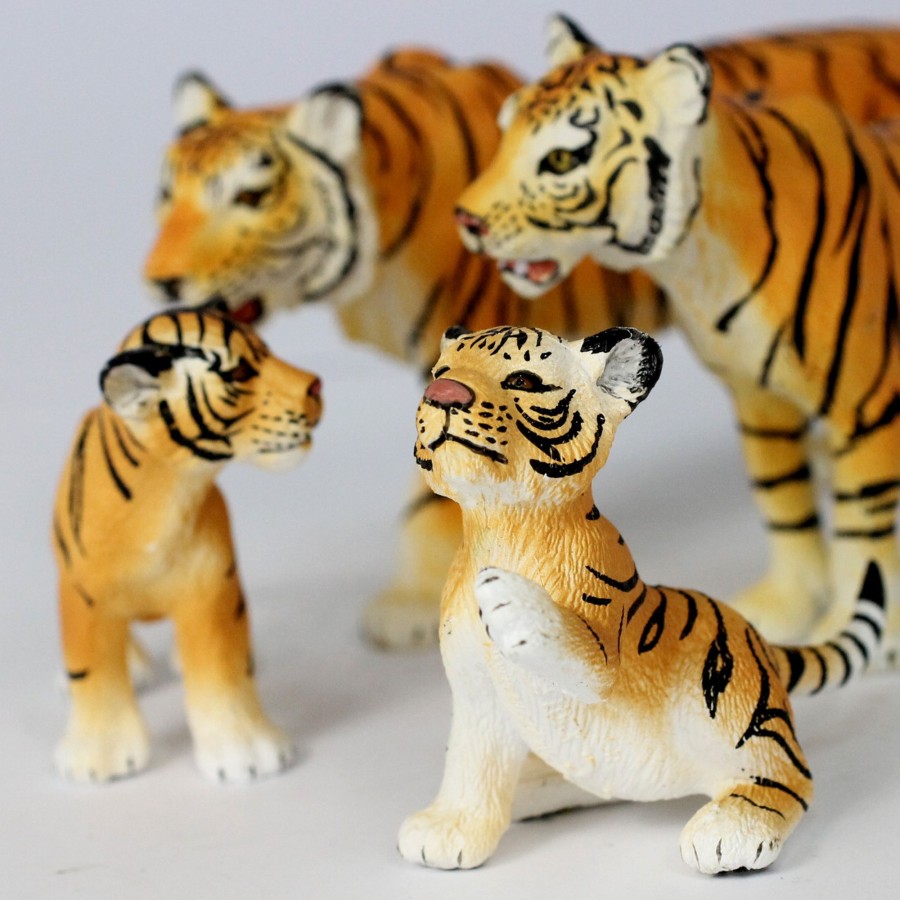 Small World Talking Turtle | Small World Tiger Family 4Pc