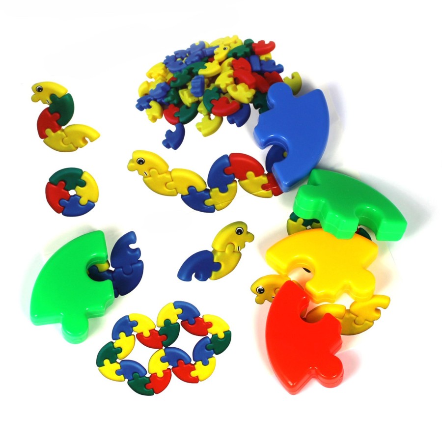 Construction Talking Turtle | 28Pc Corner Puzzle Piece Construction Set