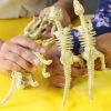 Small World Talking Turtle | 6-Piece Realistic Toy Dinosaur Skeleton Bones Set - Ideal For Pretend Play