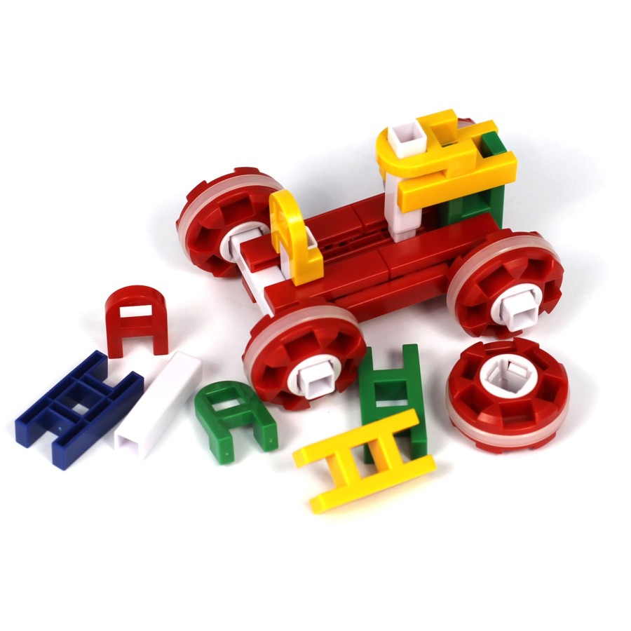 Construction Talking Turtle | 200Pc Construction Set Shapes & Wheels