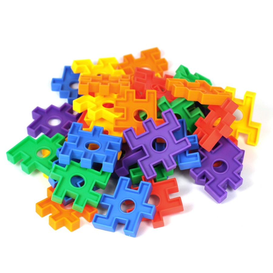 Construction Talking Turtle | 36Pc Cube Shapes Construction Set