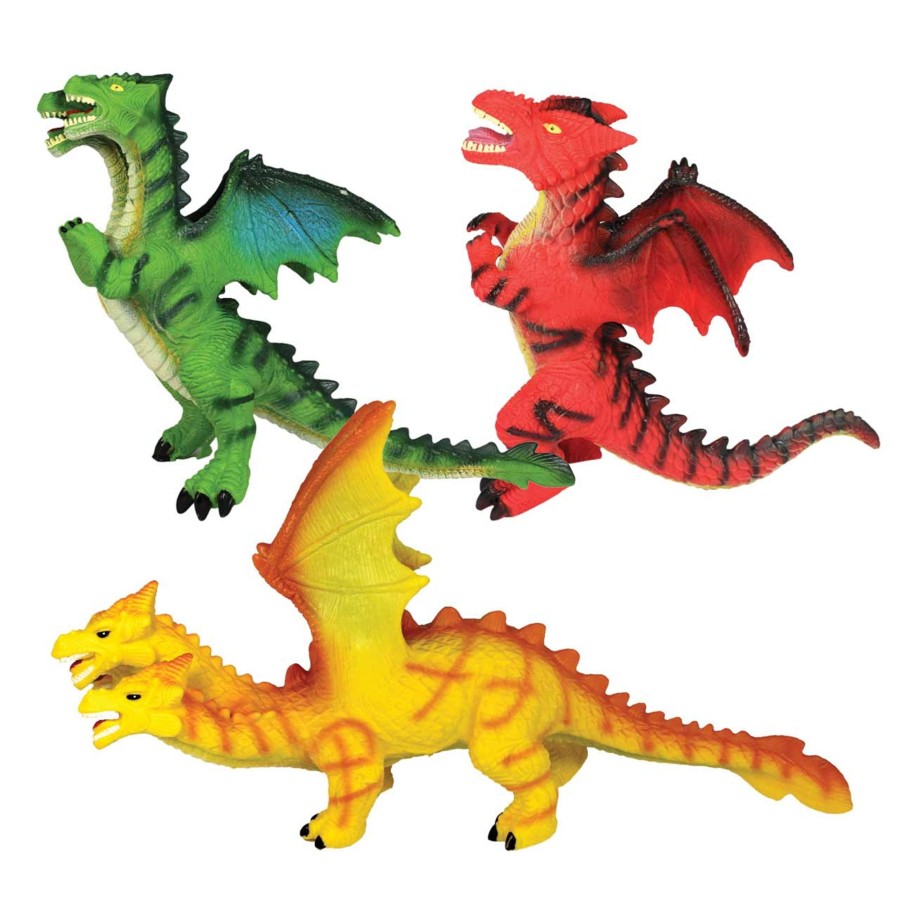 Jumbo Animals Talking Turtle | Jumbo Dragon Toy Set - 3 Unique Multi-Headed Designs