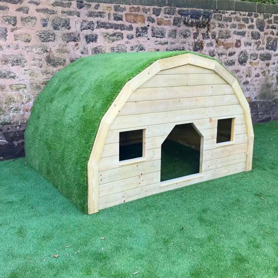 Outdoors Talking Turtle | Hobbit-Inspired Outdoor Wooden Playhouse