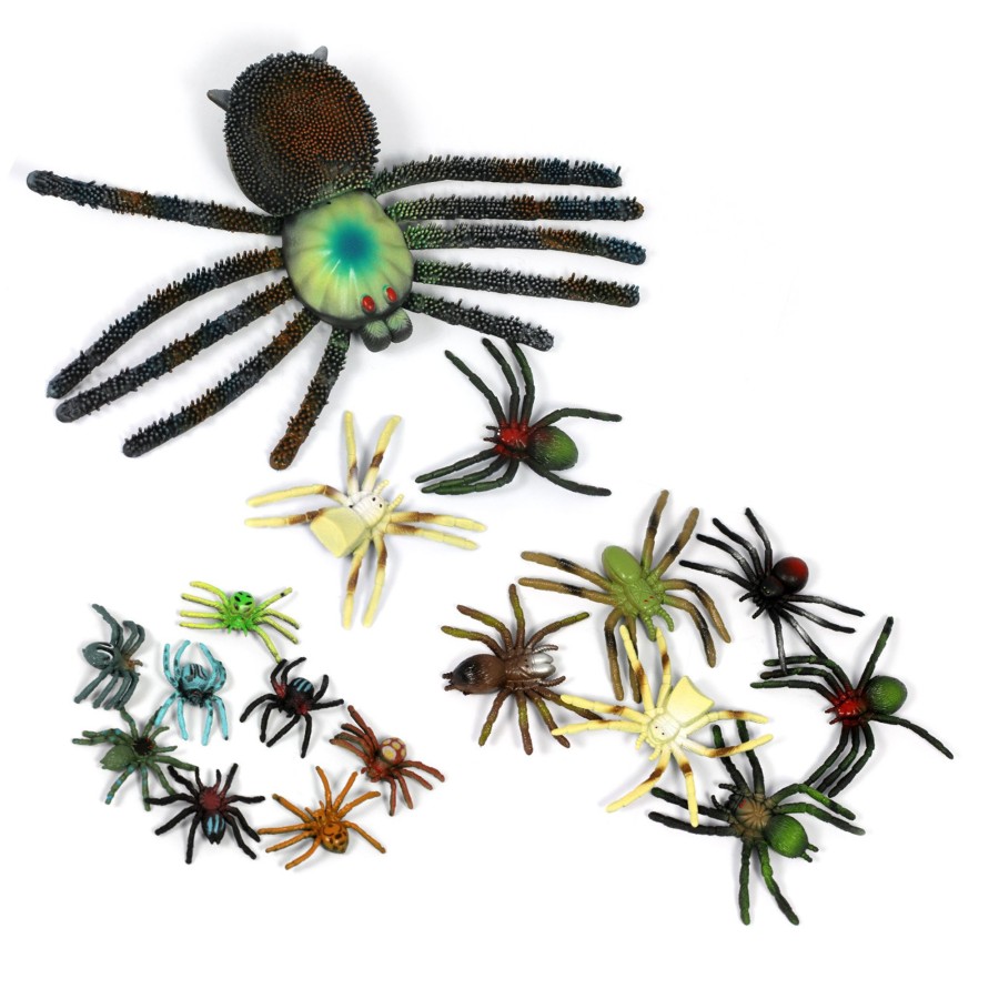 Small World Talking Turtle | Small World Spider Bundle - 17Pc