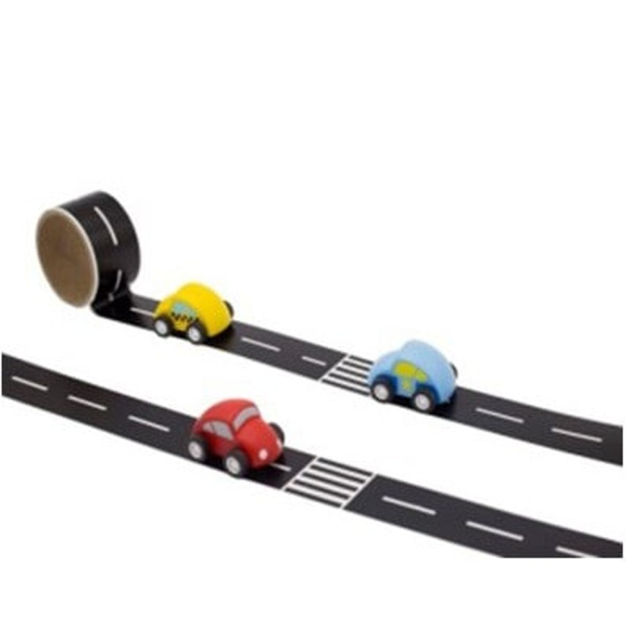 Loose Parts Talking Turtle | Children'S Road Tape & Wooden Toy Car