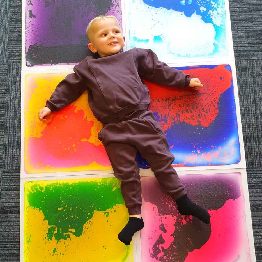 Sensory Room Talking Turtle | Large Sensory Floor Tiles - Non-Slip, Durable, & Calming