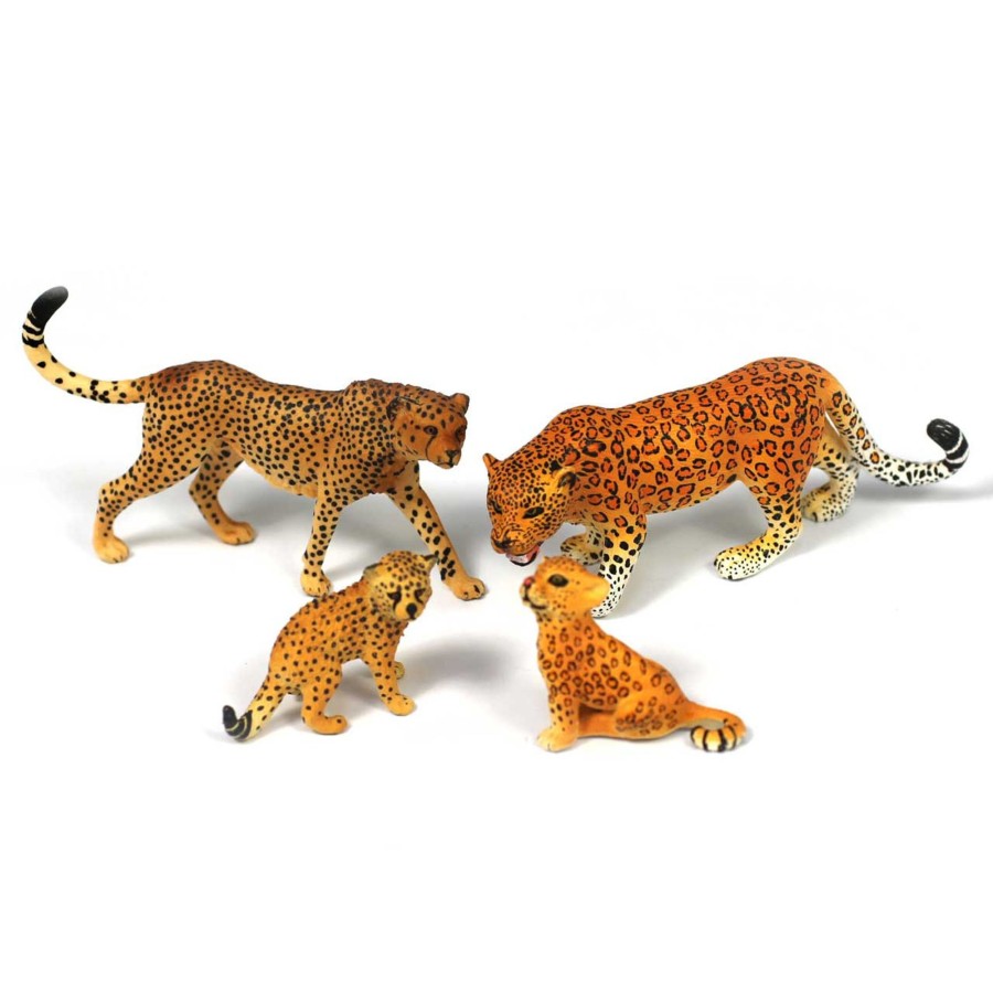 Small World Talking Turtle | Small World Leopard Family Bundle Of 4