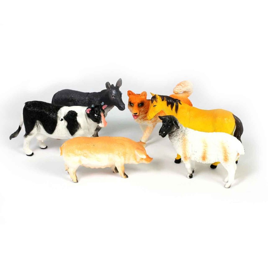 Small World Talking Turtle | Small World Farm Animal Toys - 6 Piece Set With Realistic Detail