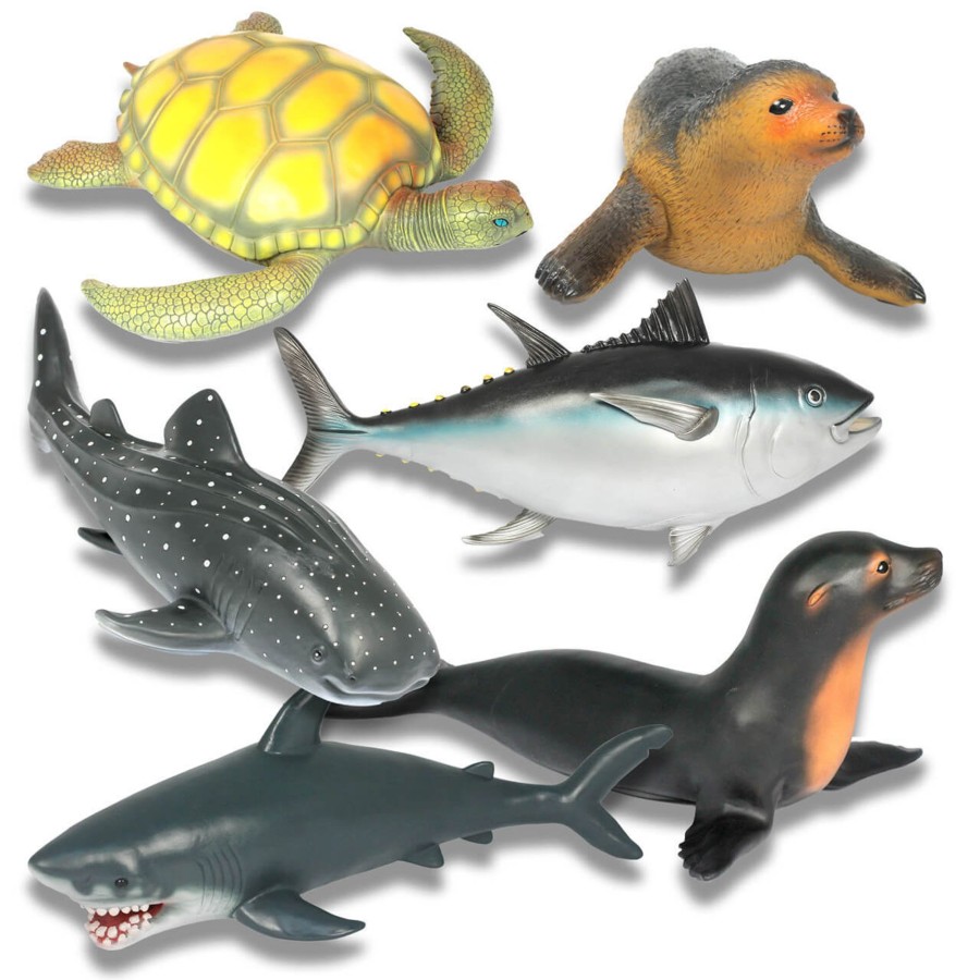 Jumbo Animals Talking Turtle | Large Sea Animal Toys - 6Pc