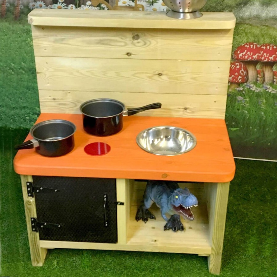 Outdoors Talking Turtle | Outdoor Wooden Mud Kitchen - Kensington