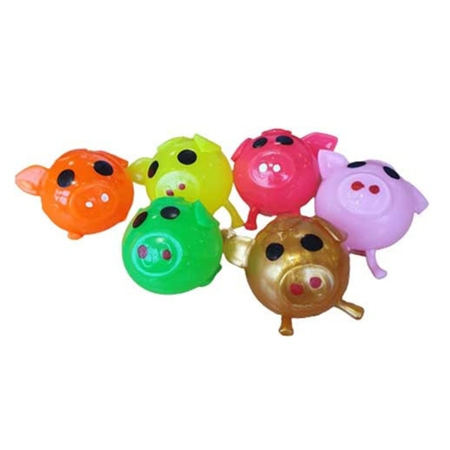 Messy Play Talking Turtle | Pig Splat Ball - Assorted Colours