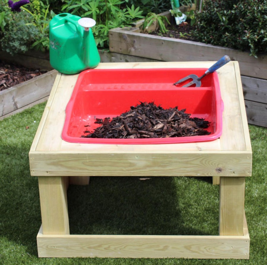 Outdoors Talking Turtle | Wooden Sand And Water Table