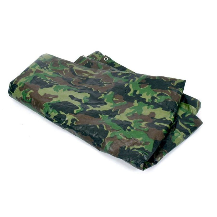 Outdoors Talking Turtle | Woodland Camouflage Tarpaulin 3 X 2M