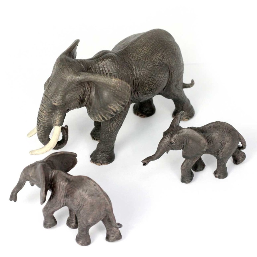 Small World Talking Turtle | Small World Elephant Family 3Pc