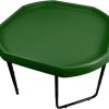 Messy Play Talking Turtle | Dark Green Tuff Tray And Stand - Height Adjustable