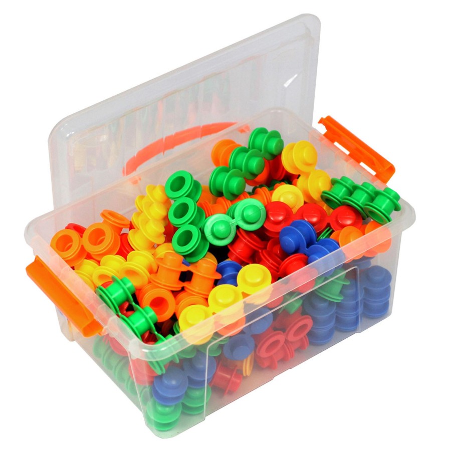 Construction Talking Turtle | 112Pc Construction Set Stacking Discs Various Colours