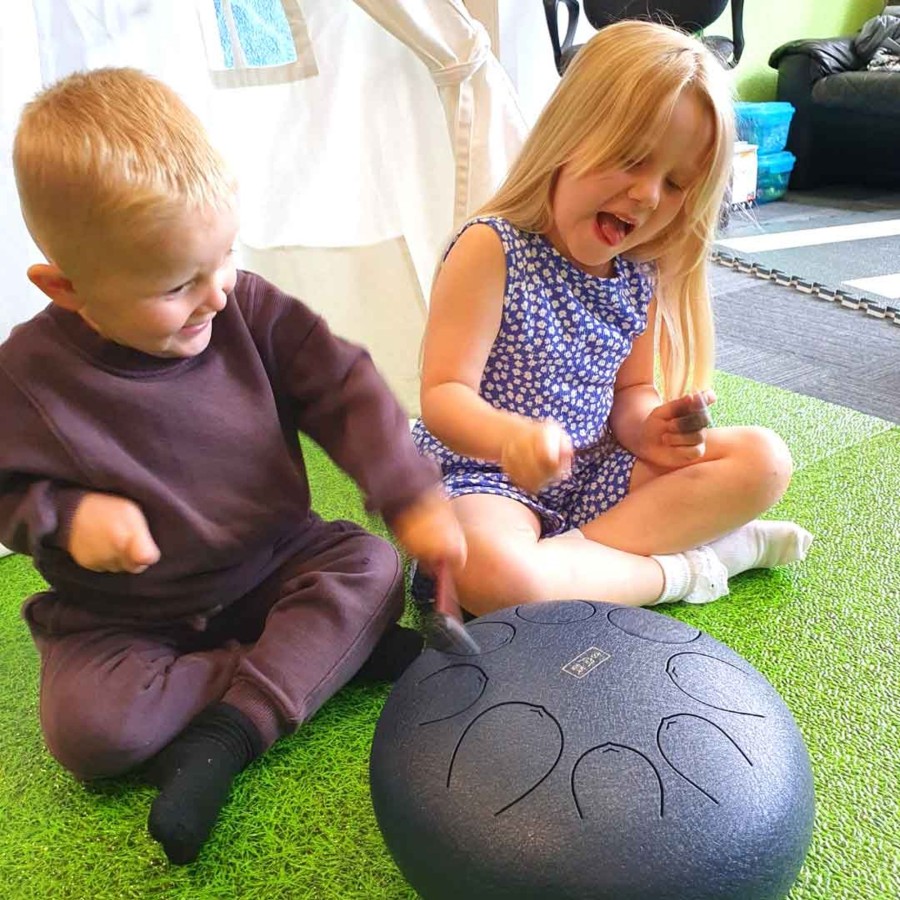 Sensory Room Talking Turtle | 30Cm Steel Tongue Drum For A Calming Sensory Experience